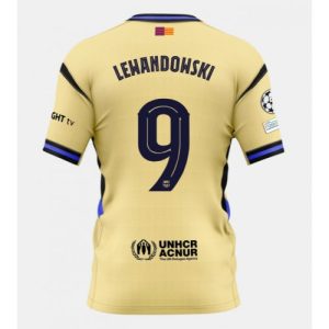 Barcelona Robert Lewandowski #9 Away Stadium Shirt 2025-26 Best Soccer Jerseys