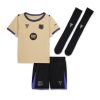 Barcelona Ronald Araujo #4 Away Stadium Kit for Kids 2025-26 Best Soccer Jerseys