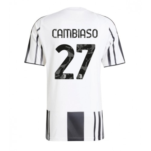 Juventus Andrea Cambiaso #27 Home Stadium Shirt 2025-26 For Sale
