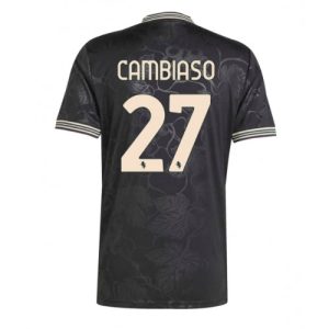 Juventus Andrea Cambiaso #27 Third Stadium Shirt 2025-26 For Sale
