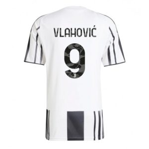 Juventus Dusan Vlahovic #9 Home Stadium Shirt 2025-26 For Sale