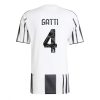 Juventus Federico Gatti #4 Home Stadium Shirt 2025-26 For Sale