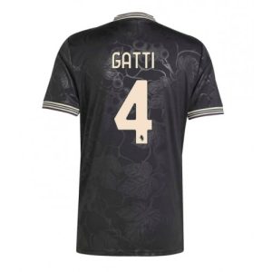 Juventus Federico Gatti #4 Third Stadium Shirt 2025-26 For Sale