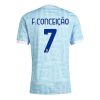 Juventus Francisco Conceicao #7 Away Stadium Shirt 2025-26 For Sale
