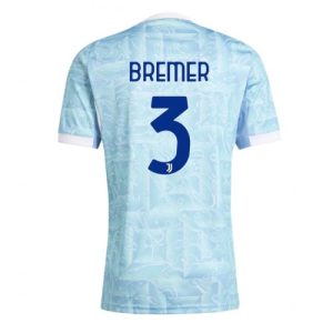 Juventus Gleison Bremer #3 Away Stadium Shirt 2025-26 For Sale