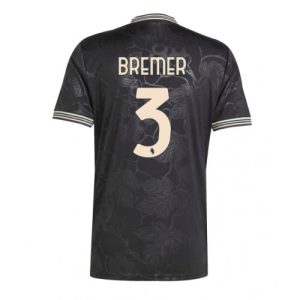 Juventus Gleison Bremer #3 Third Stadium Shirt 2025-26 For Sale