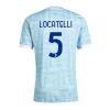 Juventus Manuel Locatelli #5 Away Stadium Shirt 2025-26 For Sale