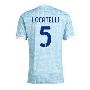 Juventus Manuel Locatelli #5 Away Stadium Shirt 2025-26 For Sale