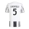 Juventus Manuel Locatelli #5 Home Stadium Shirt 2025-26 For Sale