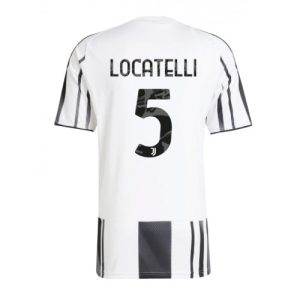 Juventus Manuel Locatelli #5 Home Stadium Shirt 2025-26 For Sale