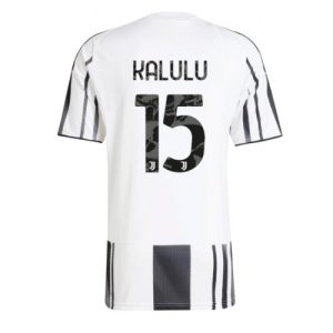 Juventus Pierre Kalulu #15 Home Stadium Shirt 2025-26 For Sale