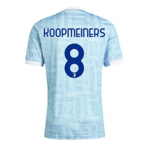 Juventus Teun Koopmeiners #8 Away Stadium Shirt 2025-26 For Sale