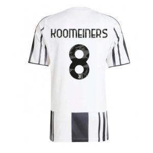 Juventus Teun Koopmeiners #8 Home Stadium Shirt 2025-26 For Sale