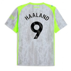Manchester City Erling Haaland #9 Third Stadium Shirt 2025-26 UK Sale