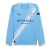 Manchester City Home Stadium Shirt 2025-26 Long Sleeve