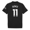 Manchester City Jeremy Doku #11 Away Stadium Shirt 2025-26 UK Sale