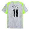 Manchester City Jeremy Doku #11 Third Stadium Shirt 2025-26 UK Sale
