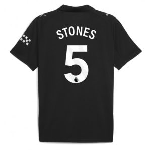 Manchester City John Stones #5 Away Stadium Shirt 2025-26 UK Sale