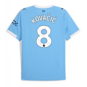 Manchester City Mateo Kovacic #8 Home Stadium Shirt 2025-26 UK Sale
