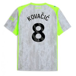Manchester City Mateo Kovacic #8 Third Stadium Shirt 2025-26 UK Sale
