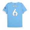 Manchester City Nathan Ake #6 Home Stadium Shirt 2025-26 UK Sale