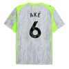 Manchester City Nathan Ake #6 Third Stadium Shirt 2025-26 UK Sale
