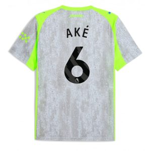 Manchester City Nathan Ake #6 Third Stadium Shirt 2025-26 UK Sale