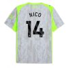 Manchester City Nico Gonzalez #14 Third Stadium Shirt 2025-26 UK Sale