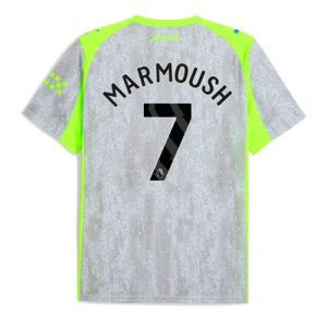 Manchester City Omar Marmoush #7 Third Stadium Shirt 2025-26 UK Sale