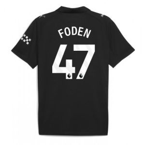 Manchester City Phil Foden #47 Away Stadium Shirt 2025-26 UK Sale