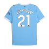 Manchester City Rayan Ait-Nouri #21 Home Stadium Shirt 2025-26 UK Sale