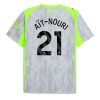 Manchester City Rayan Ait-Nouri #21 Third Stadium Shirt 2025-26 UK Sale