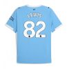 Manchester City Rico Lewis #82 Home Stadium Shirt 2025-26 UK Sale