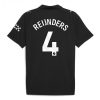 Manchester City Tijjani Reijnders #4 Away Stadium Shirt 2025-26 UK Sale