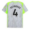 Manchester City Tijjani Reijnders #4 Third Stadium Shirt 2025-26 UK Sale