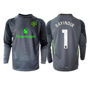 Manchester United Altay Bayindir #1 Goalkeeper Away Stadium Shirt 2025-26 Long Sleeve