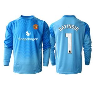 Manchester United Altay Bayindir #1 Goalkeeper Home Stadium Shirt 2025-26 Long Sleeve
