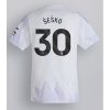 Manchester United Benjamin Sesko #30 Away Stadium Shirt 2025-26 For Sale
