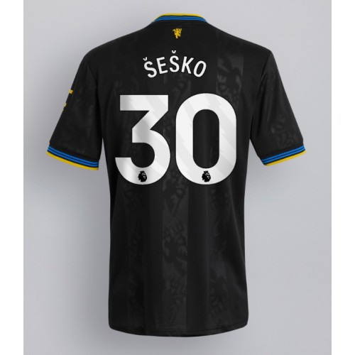 Manchester United Benjamin Sesko #30 Third Stadium Shirt 2025-26 For Sale