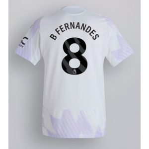 Manchester United Bruno Fernandes #8 Away Stadium Shirt 2025-26 For Sale