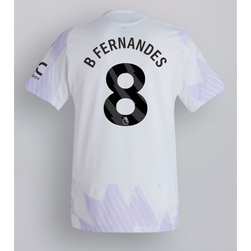 Manchester United Bruno Fernandes #8 Away Stadium Shirt 2025-26 For Sale