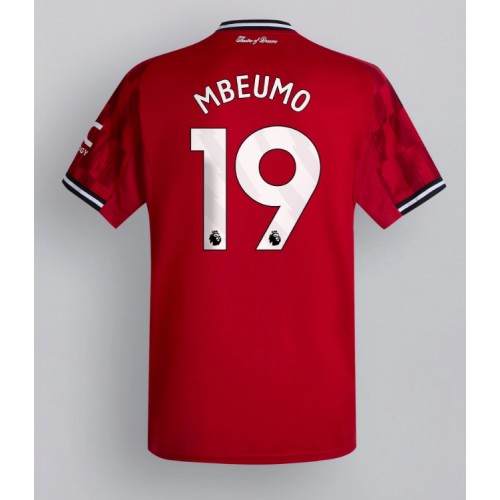 Manchester United Bryan Mbeumo #19 Home Stadium Shirt 2025-26 For Sale