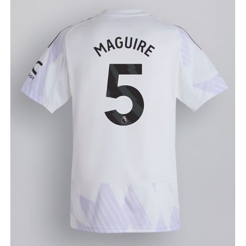 Manchester United Harry Maguire #5 Away Stadium Shirt 2025-26 For Sale