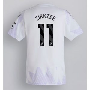Manchester United Joshua Zirkzee #11 Away Stadium Shirt 2025-26 For Sale