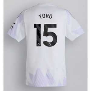 Manchester United Leny Yoro #15 Away Stadium Shirt 2025-26 For Sale