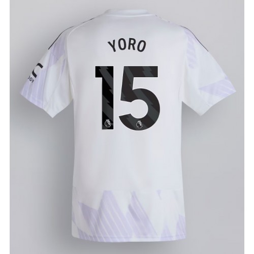 Manchester United Leny Yoro #15 Away Stadium Shirt 2025-26 For Sale