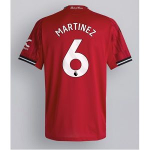 Manchester United Lisandro Martinez #6 Home Stadium Shirt 2025-26 For Sale