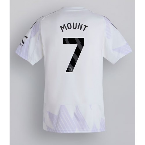 Manchester United Mason Mount #7 Away Stadium Shirt 2025-26 For Sale
