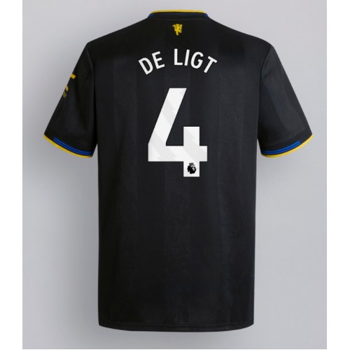Manchester United Matthijs de Ligt #4 Third Stadium Shirt 2025-26 For Sale