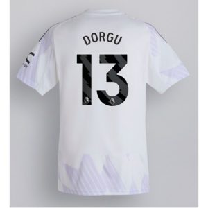 Manchester United Patrick Dorgu #13 Away Stadium Shirt 2025-26 For Sale